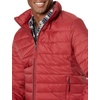 Amazon Essentials Men’s Packable Lightweight Water-Resistant Puffer Jacket (Available in Big & Tall)(Brick Red)