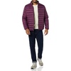 Amazon Essentials Men’s Packable Lightweight Water-Resistant Puffer Jacket (Available in Big & Tall)(Dark Purple)