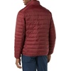 Amazon Essentials Men’s Packable Lightweight Water-Resistant Puffer Jacket (Available in Big & Tall)(Dark Red)