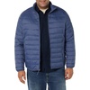 Amazon Essentials Men’s Packable Lightweight Water-Resistant Puffer Jacket (Available in Big & Tall)(Indigo)