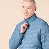 Amazon Essentials Men’s Packable Lightweight Water-Resistant Puffer Jacket (Available in Big & Tall)(Light Blue)