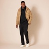 Amazon Essentials Men’s Pullover Sweatshirt Hoodie, Big & Tall Options Available(Black)
