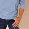 Amazon Essentials Men’s Pullover Sweatshirt Hoodie, Big & Tall Options Available(Denim Blue)