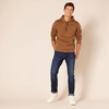 Amazon Essentials Men’s Pullover Sweatshirt Hoodie, Big & Tall Options Available(Toffee Brown)
