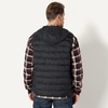 Amazon Essentials Men’s Regular-Fit Lightweight Water-Resistant Hooded Puffer Vest(Black)