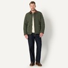 Amazon Essentials Men’s Relaxed Fit Quilted Midweight Jacket(Dark Olive)
