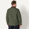 Amazon Essentials Men’s Relaxed Fit Quilted Midweight Jacket(Dark Olive)