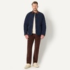 Amazon Essentials Men’s Relaxed Fit Quilted Midweight Jacket(Navy)