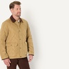 Amazon Essentials Men’s Relaxed Fit Quilted Midweight Jacket(Tan)