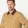 Amazon Essentials Men’s Relaxed Fit Quilted Midweight Jacket(Tan)