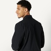 Amazon Essentials Men’s Relaxed-Fit Lightweight Stretch Zip-Up Bomber Jacket(Black)