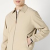 Amazon Essentials Men’s Relaxed-Fit Lightweight Stretch Zip-Up Bomber Jacket(Taupe)