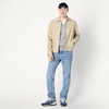 Amazon Essentials Men’s Relaxed-Fit Lightweight Stretch Zip-Up Bomber Jacket(Taupe)