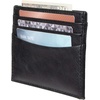 Amazon Essentials Men’s Slim Card Carrier Wallet(Black)