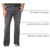 Amazon Essentials Men’s Straight-Fit Bootcut Jean – Discontinued Colors(Grey Wash)