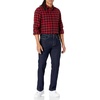 Amazon Essentials Men’s Straight-Fit Bootcut Jean – Discontinued Colors(Rinse)