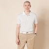 Amazon Essentials Men’s Stretch Web Golf Belt with Tactical Plaque Buckle(White)