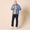 Amazon Essentials Mens Teddy Fleece Full-Zip Mock Neck Jacket with Chest Pockets(Beige)