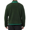 Amazon Essentials Mens Teddy Fleece Full-Zip Mock Neck Jacket with Chest Pockets(Dark Green)