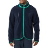 Amazon Essentials Mens Teddy Fleece Full-Zip Mock Neck Jacket with Chest Pockets(Dark Navy)
