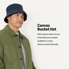 Amazon Essentials Men’s Washed Cotton Canvas Bucket Hat(Navy)