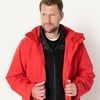 Amazon Essentials Men’s Water Resistant 3 in 1 Snow Jacket(Bright Poppy Red)