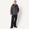 Amazon Essentials Men’s Water Resistant 3 in 1 Snow Jacket(Charcoal)