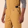 Amazon Essentials Men’s Water-Resistant Insulated Snow Bib Overall(Gold Light Brown Color Block)