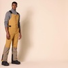 Amazon Essentials Men’s Water-Resistant Insulated Snow Bib Overall(Gold Light Brown Color Block)