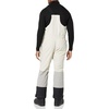 Amazon Essentials Men’s Water-Resistant Insulated Snow Bib Overall(Grey Ivory Color Block)