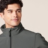 Amazon Essentials Men’s Water-Resistant Softshell Jacket(Dark Grey)