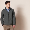 Amazon Essentials Men’s Water-Resistant Softshell Jacket(Dark Grey)