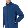 Amazon Essentials Men’s Water-Resistant Softshell Jacket(Navy)