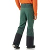 Amazon Essentials Men’s Waterproof Breathable Insulated Snow Ski Pant(Black Spruce Green Color Block)