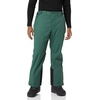 Amazon Essentials Men’s Waterproof Breathable Insulated Snow Ski Pant(Black Spruce Green Color Block)