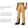 Amazon Essentials Men’s Waterproof Breathable Insulated Snow Ski Pant(Gold Color Block)