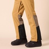 Amazon Essentials Men’s Waterproof Breathable Insulated Snow Ski Pant(Gold Color Block)