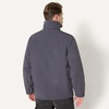 Amazon Essentials Mens Waterproof Packable Rain Jacket(Dark Grey)