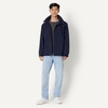 Amazon Essentials Mens Waterproof Packable Rain Jacket(Navy)