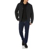 Amazon Essentials Men’s Wool Blend Bomber Jacket (Available in Big & Tall)(Black)