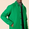 Amazon Essentials Men’s Wool Blend Bomber Jacket (Available in Big & Tall)(Green)