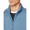 Amazon Essentials mens Mid-weight Puffer Vest(Light Blue)