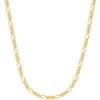 Amazon Essentials 5mm Plated Figaro Chain for Men or Women(Yellow Gold)