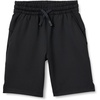 Amazon Essentials Boys’ Active Performance Stretch Knit Athletic Shorts(Black)