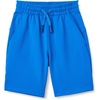 Amazon Essentials Boys’ Active Performance Stretch Knit Athletic Shorts(Blue)