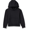 Amazon Essentials Boys’ Active Performance Stretch Knit Lightweight Hoodie Sweatshirt(Black)