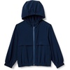 Amazon Essentials Boys’ Active Performance Stretch Woven Full-Zip Athletic Hoodie Jacket, Moisture-Wicking, Breathable(Navy)
