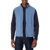 Amazon Essentials Men’s Full-Zip Polar Fleece Insulated Vest (Available in Big & Tall)(Blue Heather)