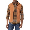 Amazon Essentials Men’s Full-Zip Polar Fleece Insulated Vest (Available in Big & Tall)(Toffee Brown)