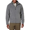 Amazon Essentials Men’s Full-Zip Polar Fleece Jacket with Zippered Pockets for Cold Outdoor Weather (Available in Big & Tall)(Charcoal Heather)